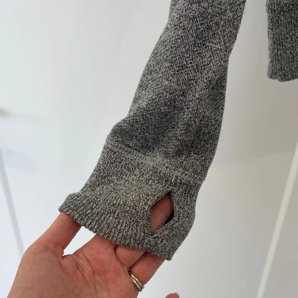 NWT Roots Salt & Pepper Full Zip Hoodie - Picture 4 of 13